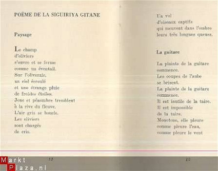 FREDERICO GARCIA LORCA*POEME DU CHANT PROFOND*ED. CARROUSSEL - 3