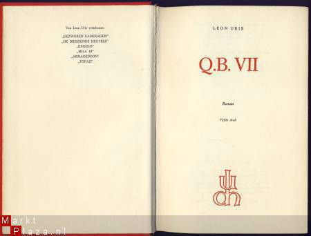 LEON URIS**Q.B. VII**HOLLANDIA N.V. BAARN 1970 - 2