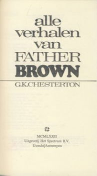 G. K. CHESTERTON**ALLE VERHALEN VAN FATHER BROWN**TEXTUUR LI - 5