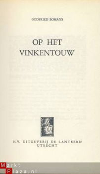 GODFRIED BOMANS**OP HET VINKENTOUW**DE LANTEERN UTRECHT - 2