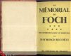 RAYMOND RECOULY**LE MEMORIAL DE FOCH**ENTRETIENS AVEC LE MAR - 1 - Thumbnail