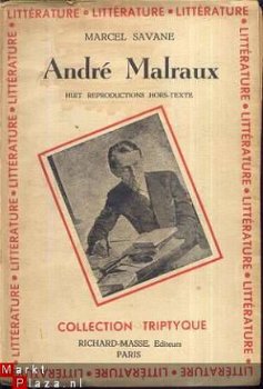 MARCEL SAVANE **ANDRE MALRAUX **COLLECTION TRIPTYQUE - 1