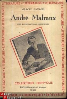 MARCEL SAVANE **ANDRE MALRAUX **COLLECTION TRIPTYQUE