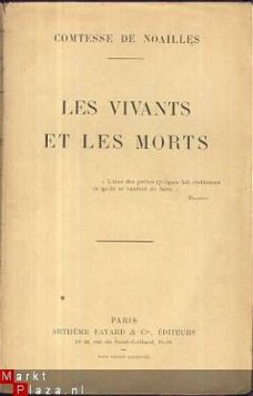 COMTESSE DE NOAILLES**LES VIVANTS ET LES MORTS**ARTHEME FAYA