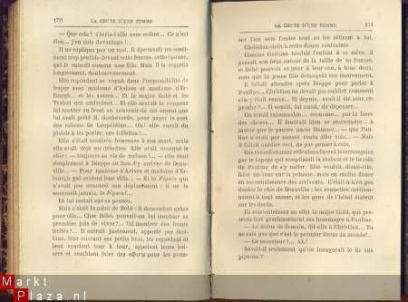 OSCAR NOIROT**LA CHUTE D'UNE FEMME*1886*E. DENTU - 4
