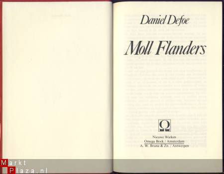 DANIEL DEFOE**MOLL FLANDERS**NIEUWE WIEKEN OMEGA BRUNA - 2