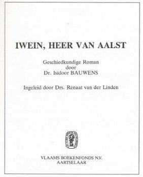 DR. ISIDOOR BAUWENS*IWEIN, DE HEER VAN AALST**SKYVERTEX BOEK - 2