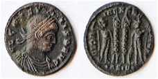 Romeinse munt Constantius Sear 3998 O