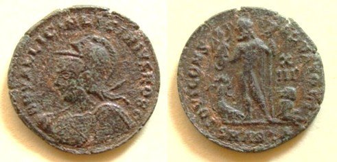 Romeinse munt Licinius II, Sear 3815 - 1