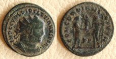 Romeinse munt Diocletianus (284-305), Sear 3510