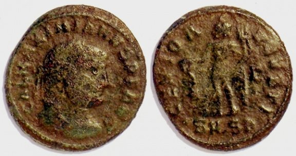 Follis Galerius Augustus (305-311), Sear 3717 - 1