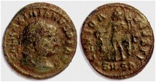 Follis Galerius Augustus (305-311), Sear 3717