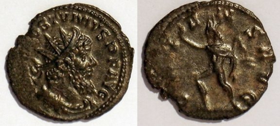 Dubbele denarius Postumus, Sear 3118 - 1