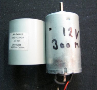 Elektro micromotor, borstelloos,1.5 tot 12 volt DC,z.g.a.n - 3