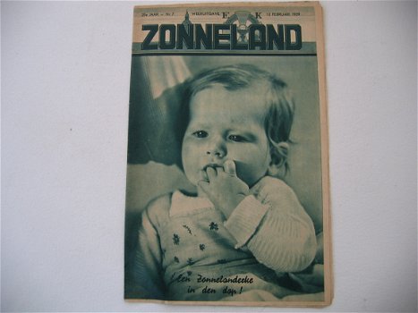 Zonneland 12 februari 1939, 20e jaar nr. 7. - 1
