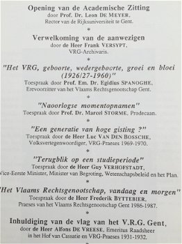 Liber Memorialis 60 jaar Vlaams rechtgenootschap te Gent - 1987 - 3