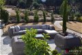 Loungeset lounche set terras tuin grijs wicker speciale aanbieding. - 1 - Thumbnail