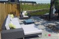 Loungeset lounche set terras tuin zwart wicker speciale aanbieding. - 4 - Thumbnail