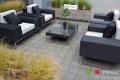 Lounge stoel lounche fauteuil zetel set tuin terras zwart speciale aanbieding. - 2 - Thumbnail