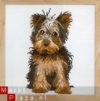 LANARTE BORDUURPAKKET YORKSHIRE TERRIER 35080 OP=OP - 1