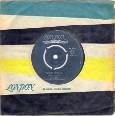 Jim Lowe : Four Walls / Talkin' To The Blues (1957)