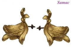 === Klokstel zij ornamenten = samac = oud === 25478