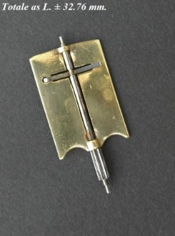 === Windvleugel Franse pendule = oud === 34831