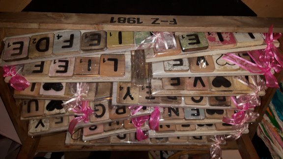 Scrabble letters - 3