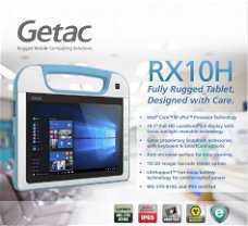 Fully Rugged Tablet Robust anti-bacterial tablet PC Getac RX10H Premium RD4OBADB5HXX