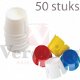 50x plastic dappen dish WIT - 0 - Thumbnail