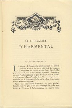 ALEXANDRE DUMAS*LE CHEVALIER D'HARMENTAL*DEUX(2)TOMES*CONARD - 2