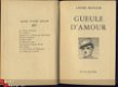 ANDRE BEUCLER**GUEULE D'AMOUR**GALLIMARD HARDCOVER - 2 - Thumbnail