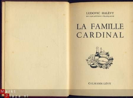 LUDOVIC HALEVY**LA FAMILLE CARDINAL**CALMANN-LEVY - 2