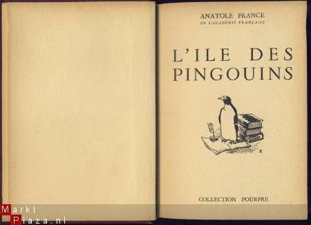 ANATOLE FRANCE**L'ILE DES PINGOUINS**COLLECTION POURPRE - 2