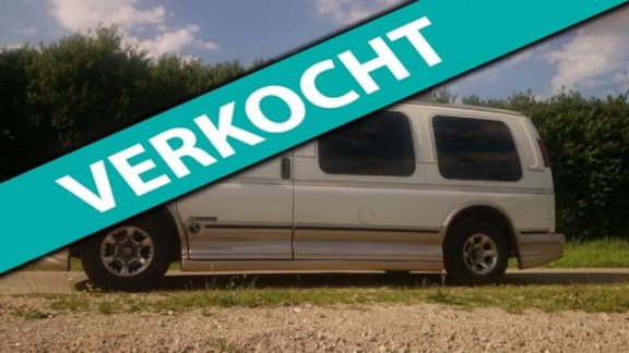 Chevrolet Chevy Van - -Chevy Van met Camper kenteken en met LPG G3 - 1