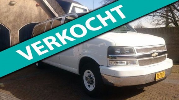 Chevrolet Chevy Van - CHEVY VAN 6.0 met 350 PK Camper kenteken mogelijk 9 zit plaatsen - 1