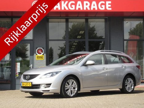 Mazda 6 Sportbreak - 2.0 CITD TS | ECC-AIRCO | PDC V+A | LM VELGEN | TREKHAAK| CRUISE CONTROL | 6-BA - 1