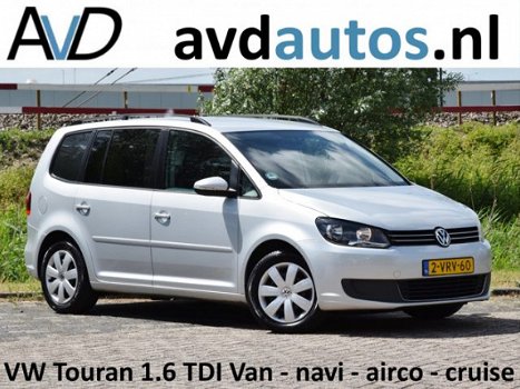 Volkswagen Touran - 1.6 TDI APK 12-06-2020 grijs kenteken / 1e eigenaar / VW dealer onderhouden / na - 1