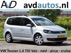Volkswagen Touran - 1.6 TDI APK 12-06-2020 grijs kenteken / 1e eigenaar / VW dealer onderhouden / na