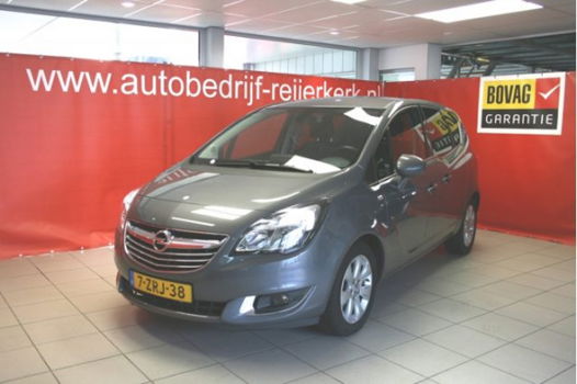 Opel Meriva - 1.4 Turbo/Navi/half leer/Cosmo/6 mnd Bovag garantie - 1