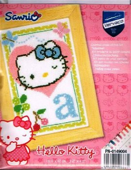 HELLO KITTY BORDUURPAKKETJES LETTERS A t/m F - 1