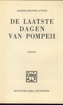 CHARLES BULWER LYTTON**DE LAATSTE DAGEN VAN POMPEII**LIBRA - 2