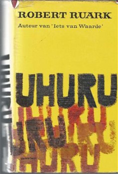 ROBERT RUARK**UHURU**NIEUWE WIEKEN*TEXTUUR LINNEN - 1