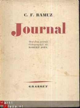C.- F. RAMUZ **JOURNAL**1896 -1942**EDITIONS BERNARD GRASSET - 2