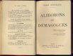 RENE BENJAMIN**ALIBORONS ET DEMAGOGUES**ARTHEME FAYARD & Cie - 2 - Thumbnail