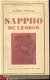 ARTHUR WEIGALL** SAPPHO DE LESBOS ** 1951 ** PAYOT PARIS ** - 1 - Thumbnail