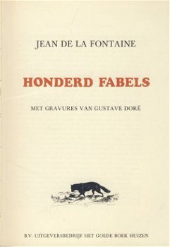 JEAN DE LA FONTAINE**HONDERD FABELS VAN LA FONTAINE**G. DORE - 5