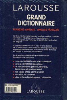 LAROUSSE**DICTIONNAIRE**FRANCAIS-ANGLAIS / ANGLAIS FRANCAIS* - 8