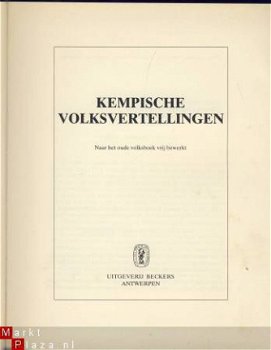 ALFONS JEURISSEN**KEMPISCHE VOLKSVERTELLINGEN**VLAAMSE VOLKS - 4