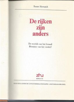 SUSAN HOWATCH**DE RIJKEN ZIJN ANDERS*DE WORTELS V. H. KWAAD* - 4